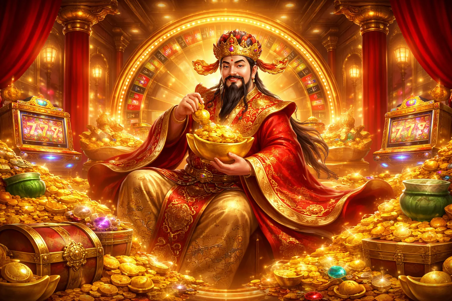 Hình ảnh nền tảng 77 ball info với giao diện đăng nhập an toàn và hiện đại, tông màu xanh lá và vàng